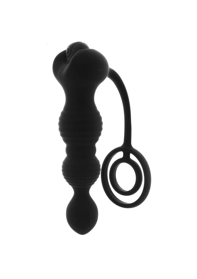 Anal-Ese Silicone Rechargeable Cock Ring With Remote Control