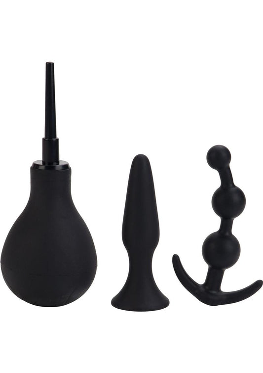 Anal Explorer Kit Silicone Probes And Hygienic Douche