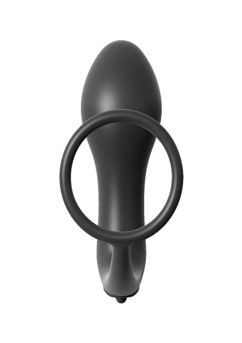 Anal Fantasy  Ass Gasm Cock Ring Vibrating Plug Kit