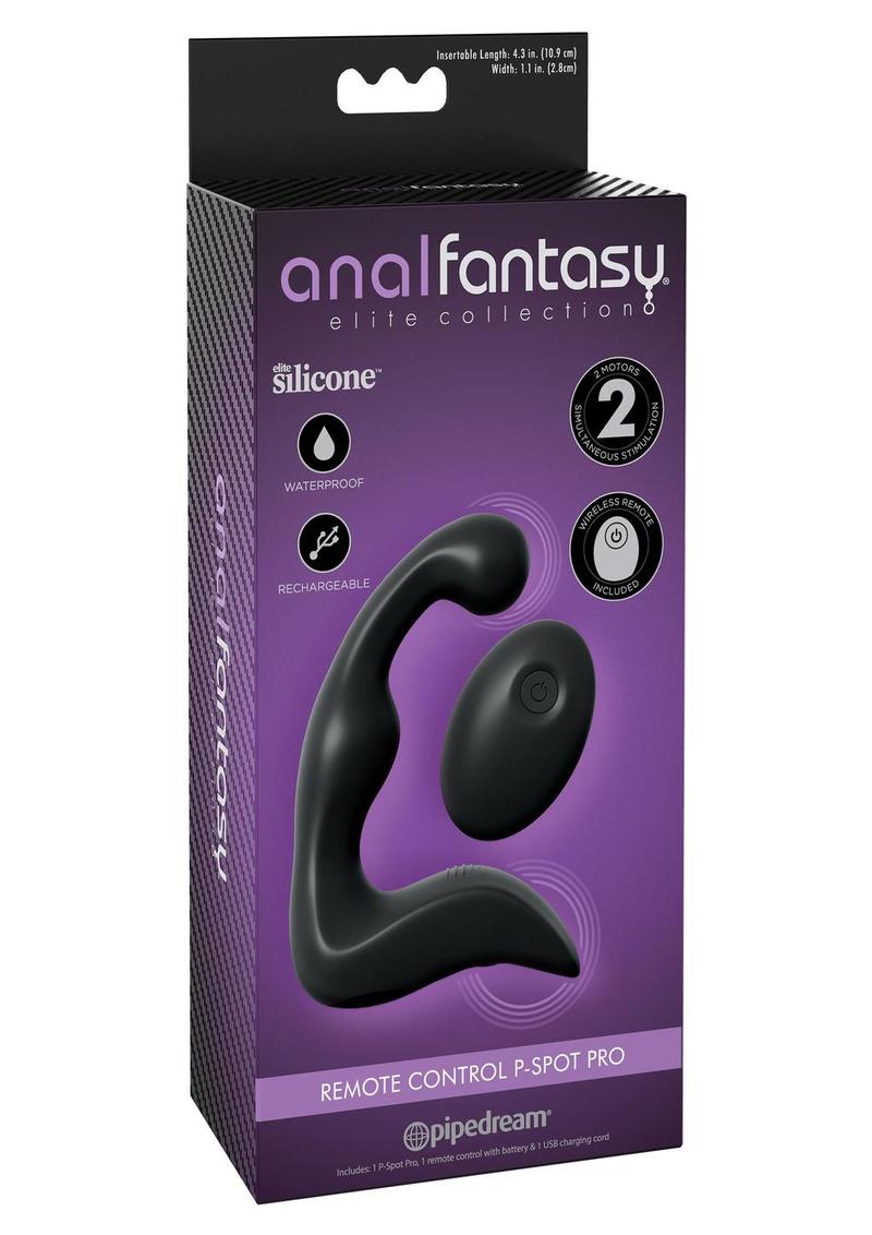 Anal Fantasy Elite Silicone Remote P Spot Pro