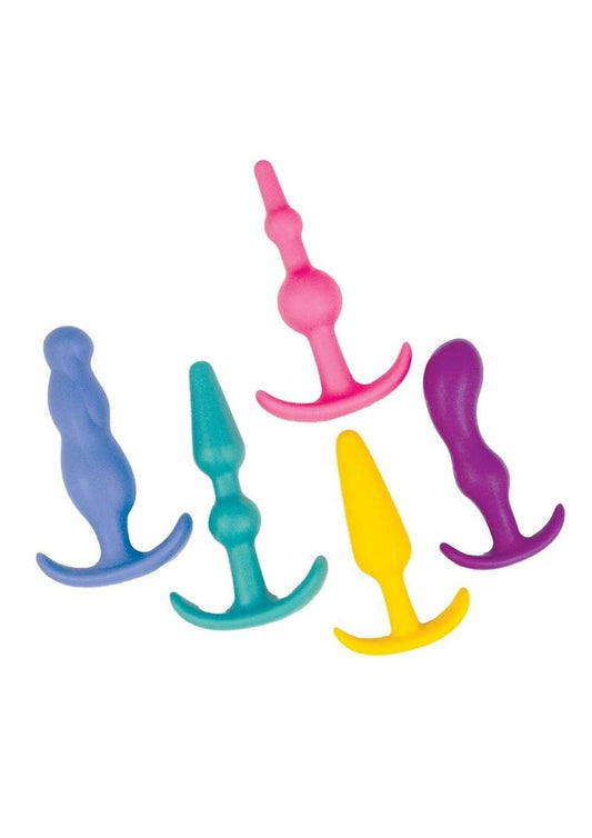 Nasstoys Anal Lovers Kit 5 in 1 Silicone Anal Plugs