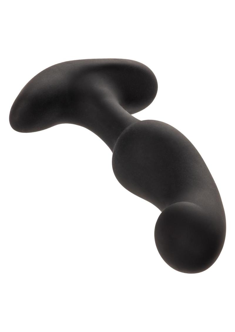 Rechargeable Curved Probe Silicone Anal Plug