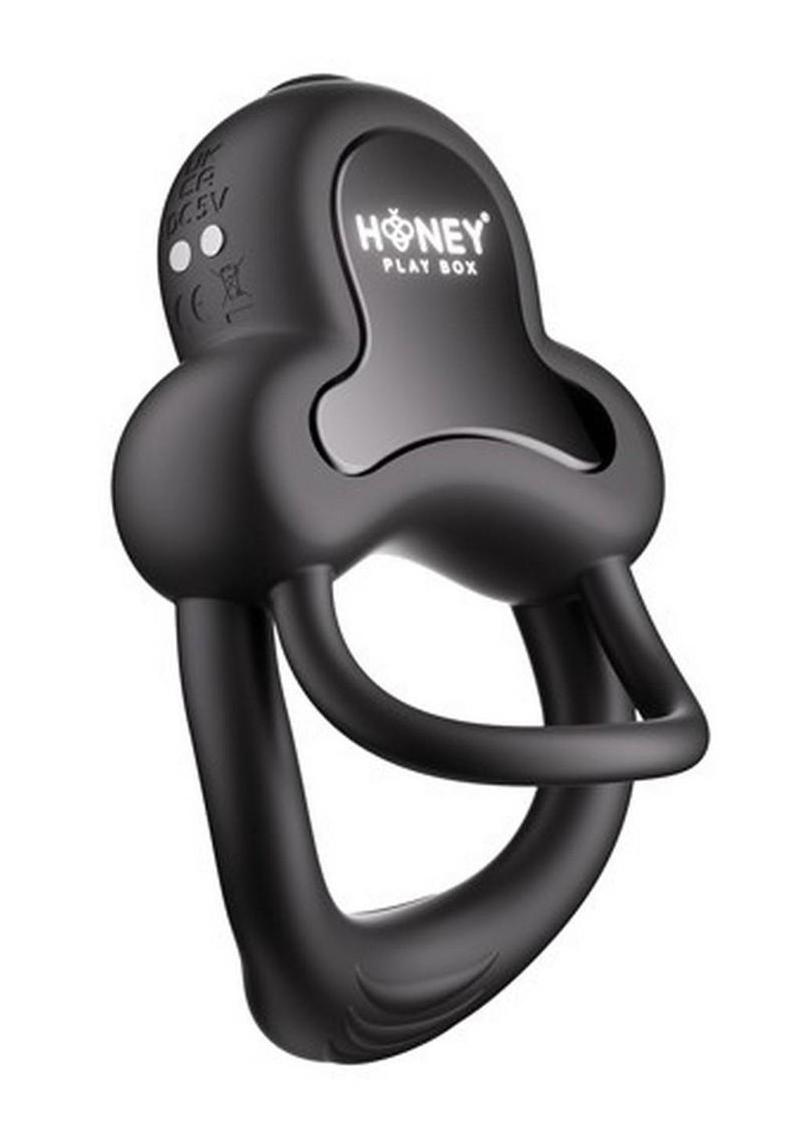 Honey Play Box Anello Vibrating Double Cock Ring App Controlled