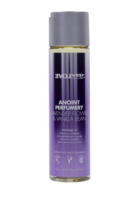 Anoint Perfumery Massage Oil Lavender Flower And Vanilla Bean