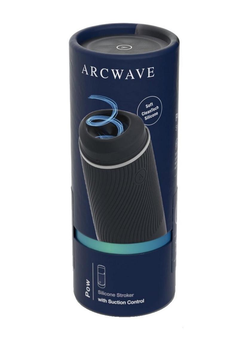 Arcwave Pow Silicone Stroker with Suction Control.