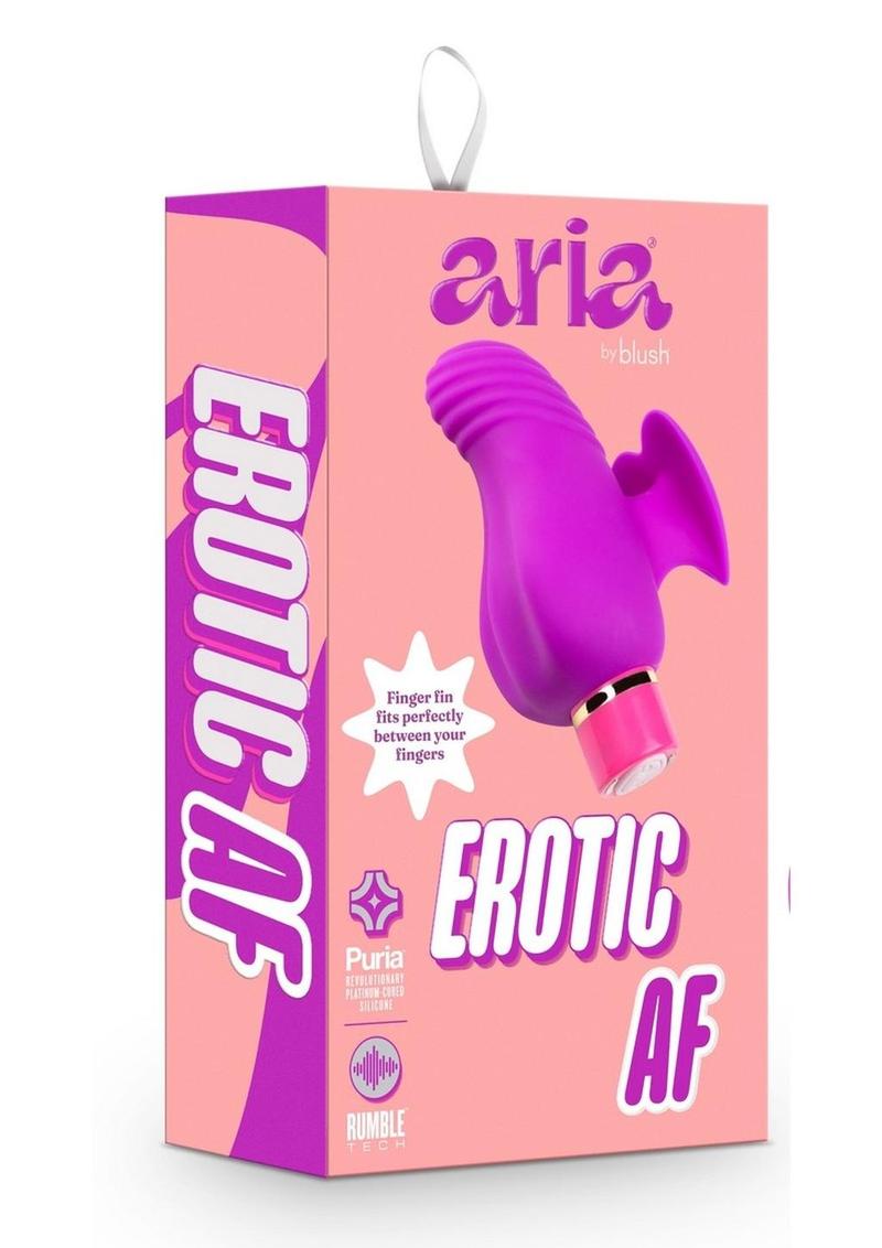 Aria Erotic AF Rechargeable Silicone Finger Vibrator