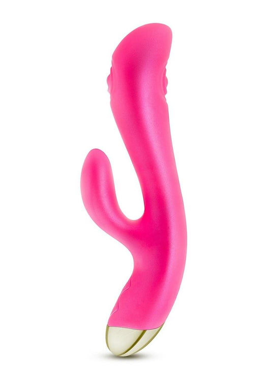Aria Pleasin AF Rechargeable Silicone Rabbit Vibrator