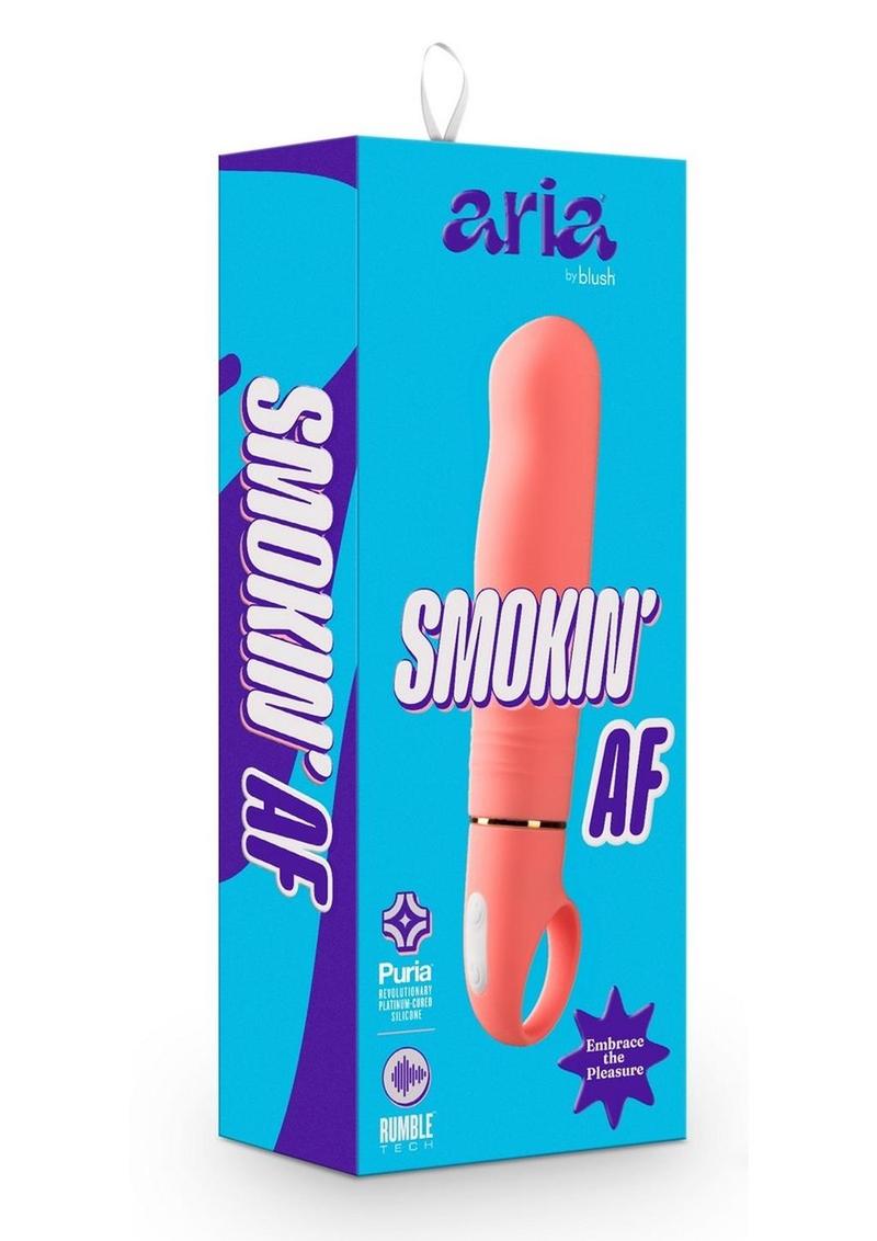 Aria Smokin' AF Rechargeable Silicone Vibrator
