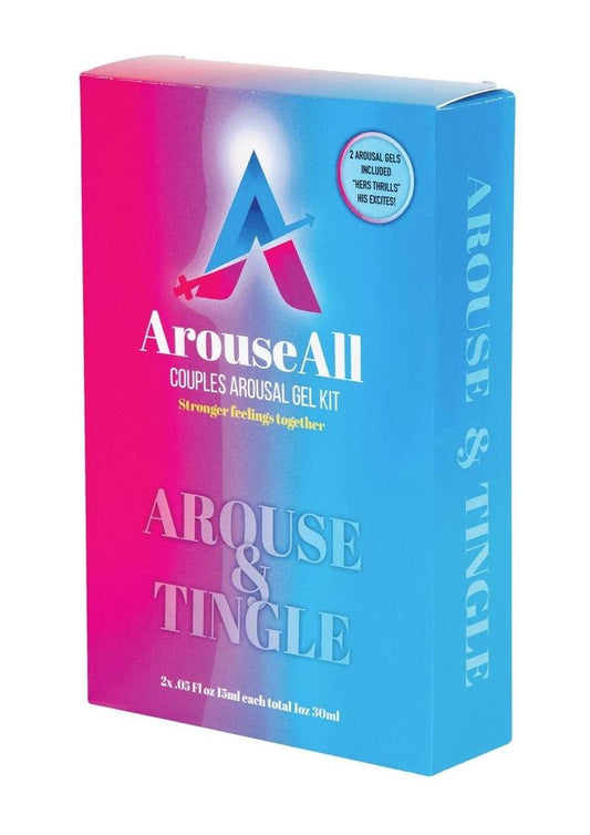 ArouseAll Couples Arousal Gel Kit Arouse And Tingle