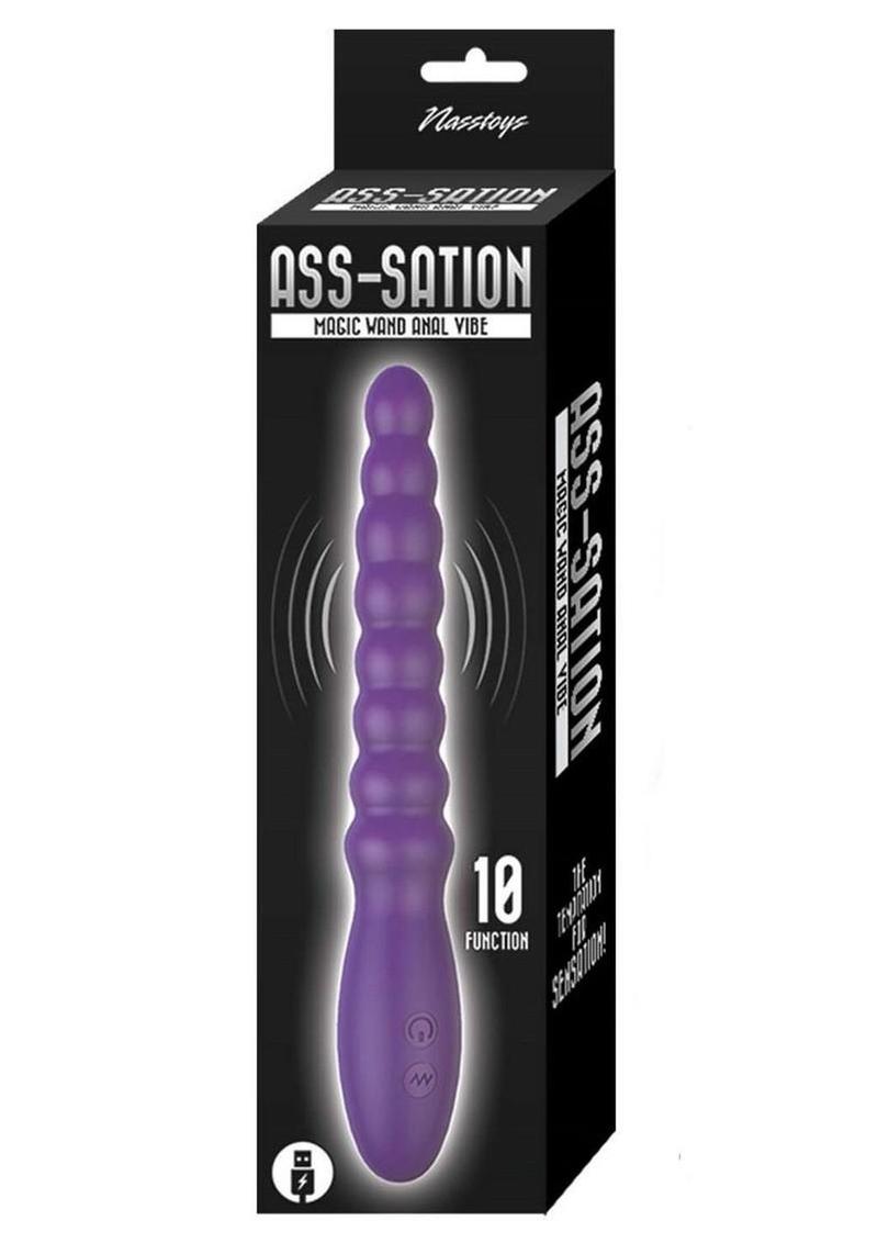 Ass-Sation Magic Wand Rechargeable Anal Vibrator