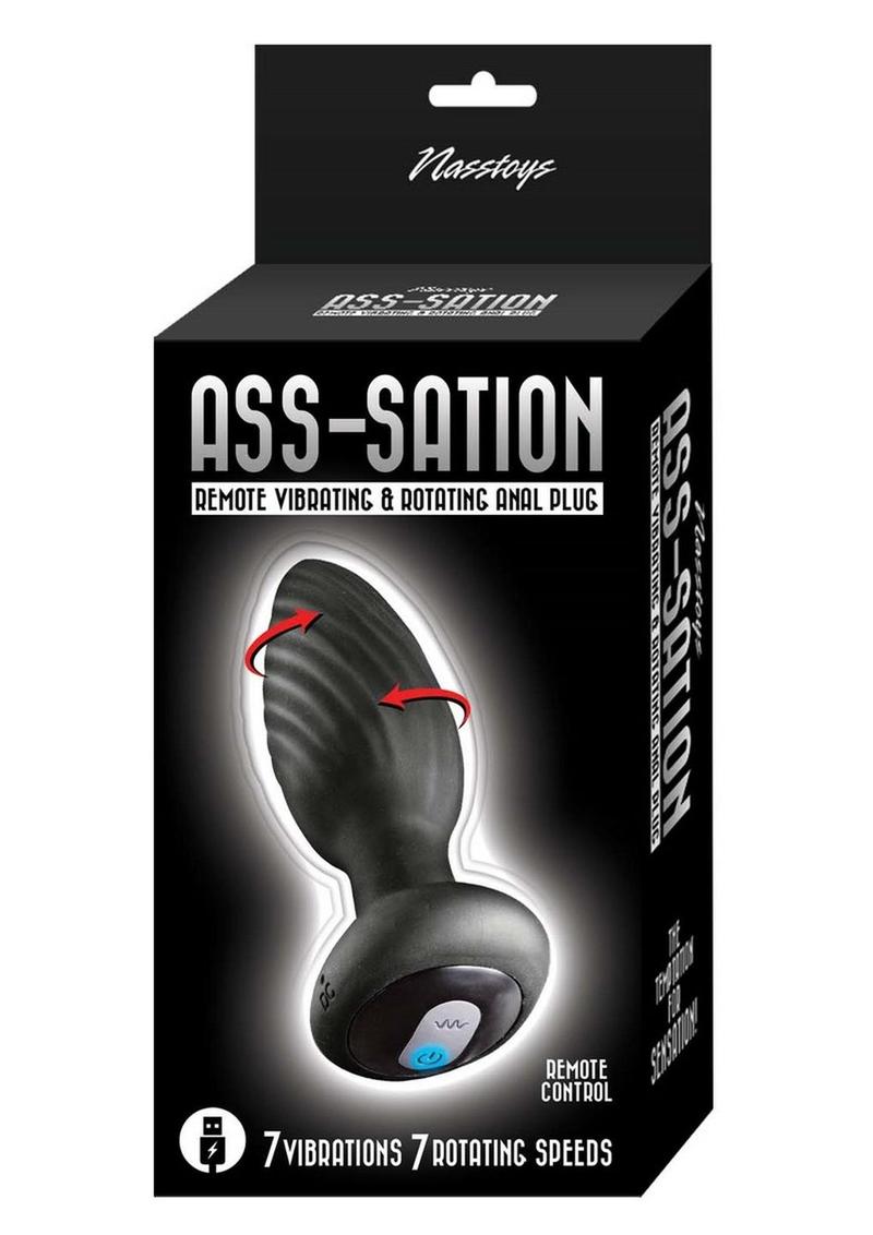 Nasstoys Ass Sation Remote Rotating Anal Plug