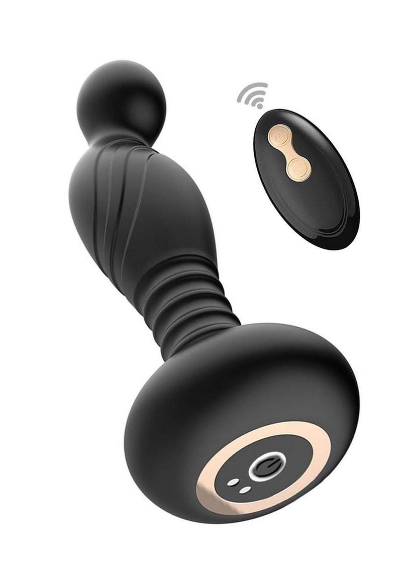 Nasstoys Ass Sation Remote Vibrating P Spot Plug