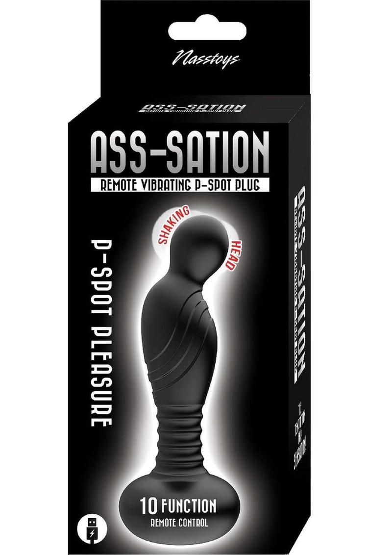 Nasstoys Ass Sation Remote Vibrating P Spot Plug
