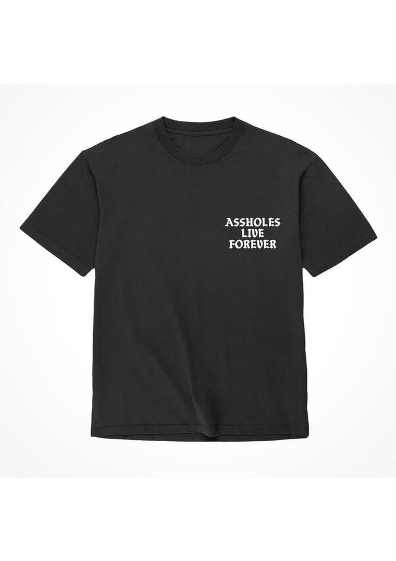 Assholes Live Forever Graphic T Shirt