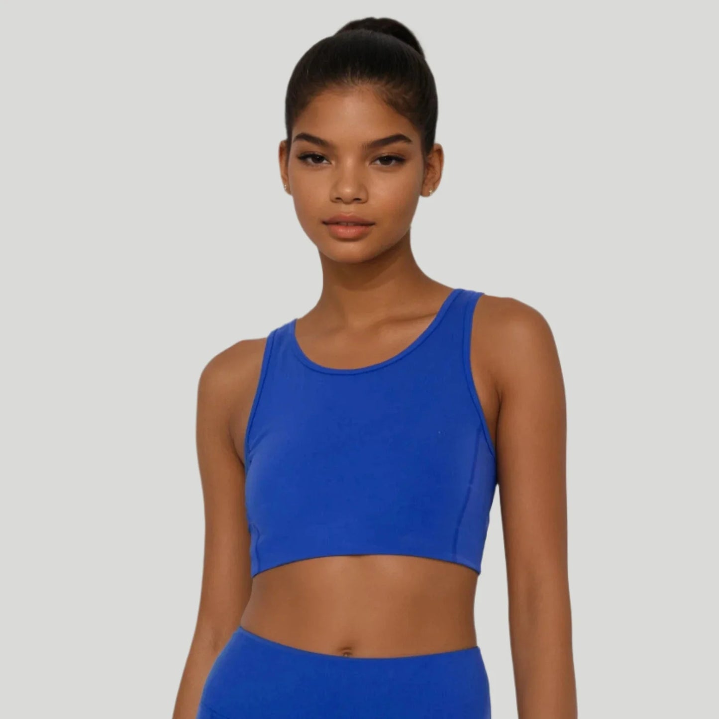 Soutien-gorge de sport Breathe Easy à dos découpé – Mélange Lycra®