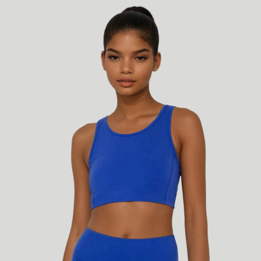 Soutien-gorge de sport Breathe Easy à dos découpé – Mélange Lycra®