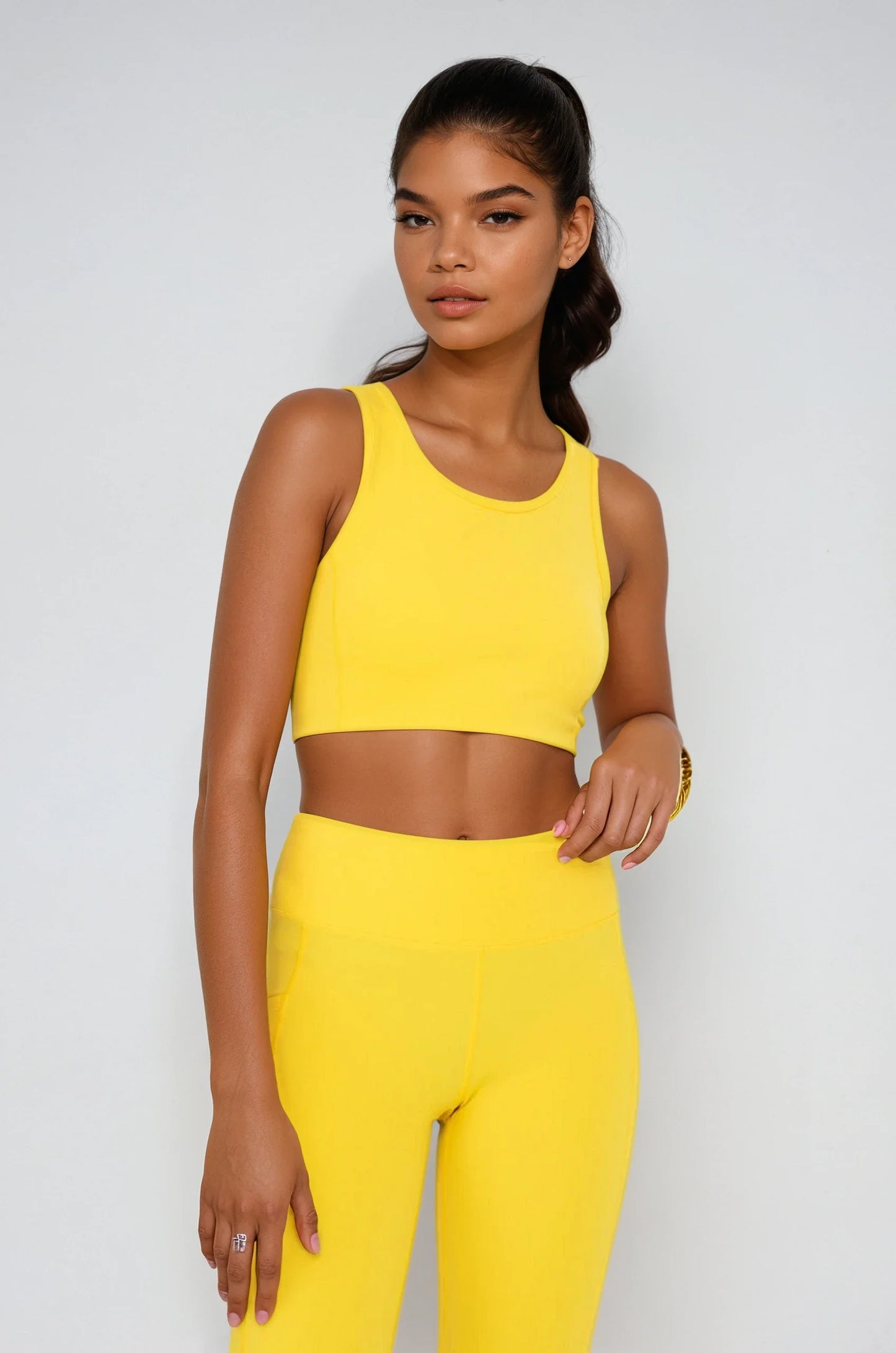 Soutien-gorge de sport Breathe Easy à dos découpé – Mélange Lycra®