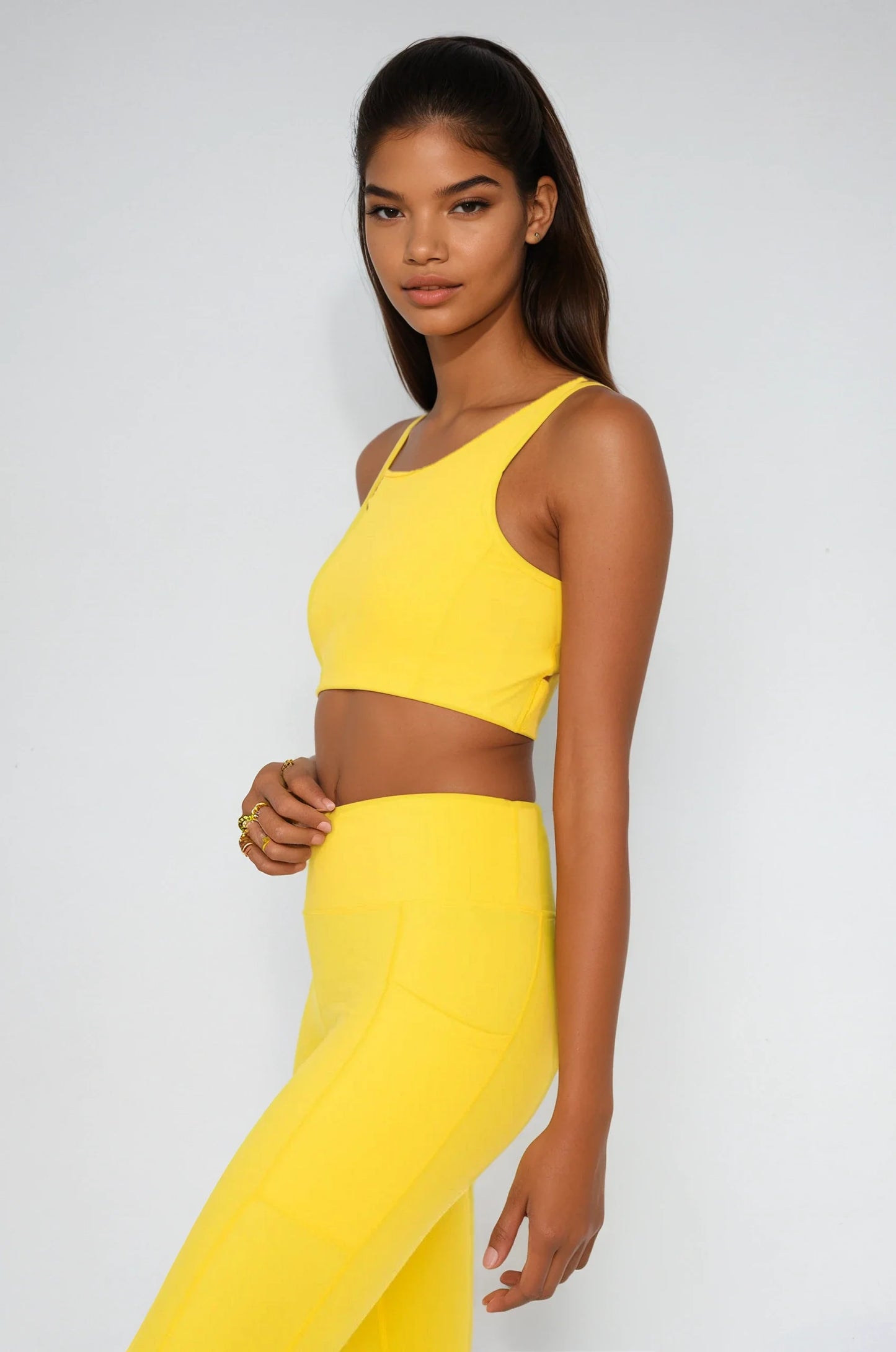 Soutien-gorge de sport Breathe Easy à dos découpé – Mélange Lycra®