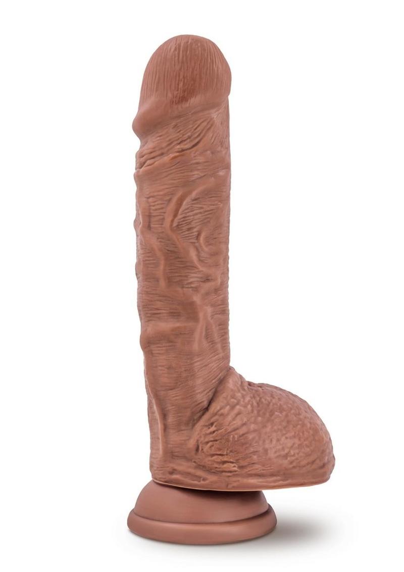Au Naturel Big Billy Dual Density Dildo with Balls