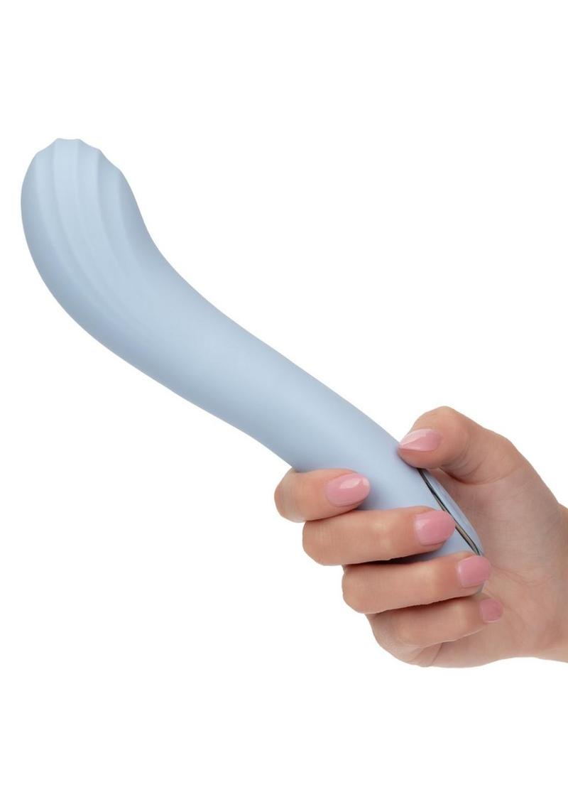 Azure Collection Contoured G  Silicone Vibrator