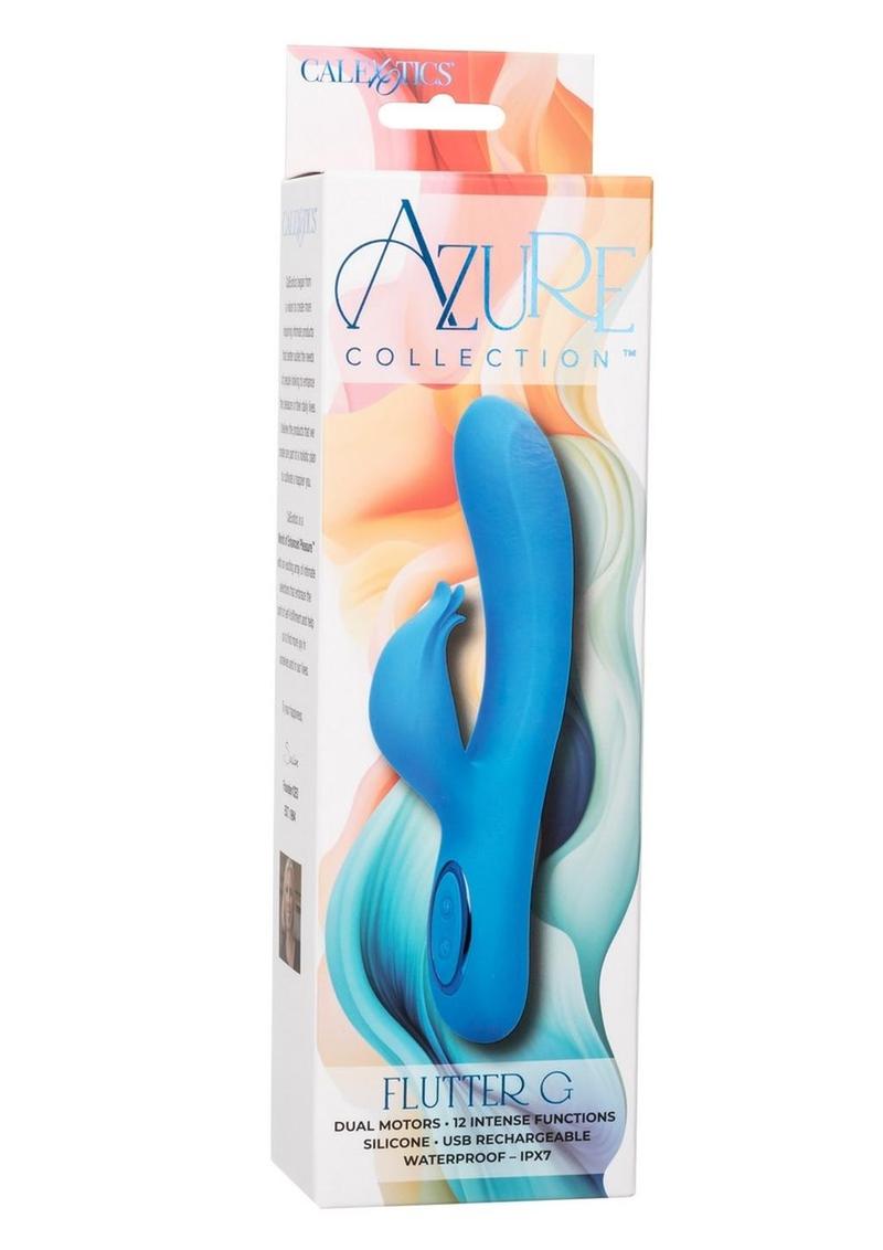 Azure Collection Flutter G Rechargeable Dual Motor Vibrator