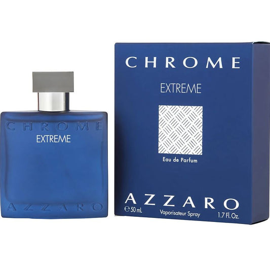 Azzaro Chrome Extreme Eau de Parfum Spray for Men 1.7 Oz