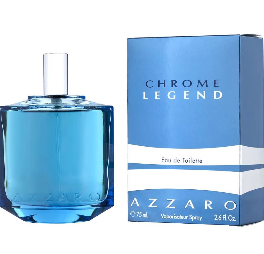 Azzaro Chrome Legend Eau de Toilette Spray for Men 2.5 Oz