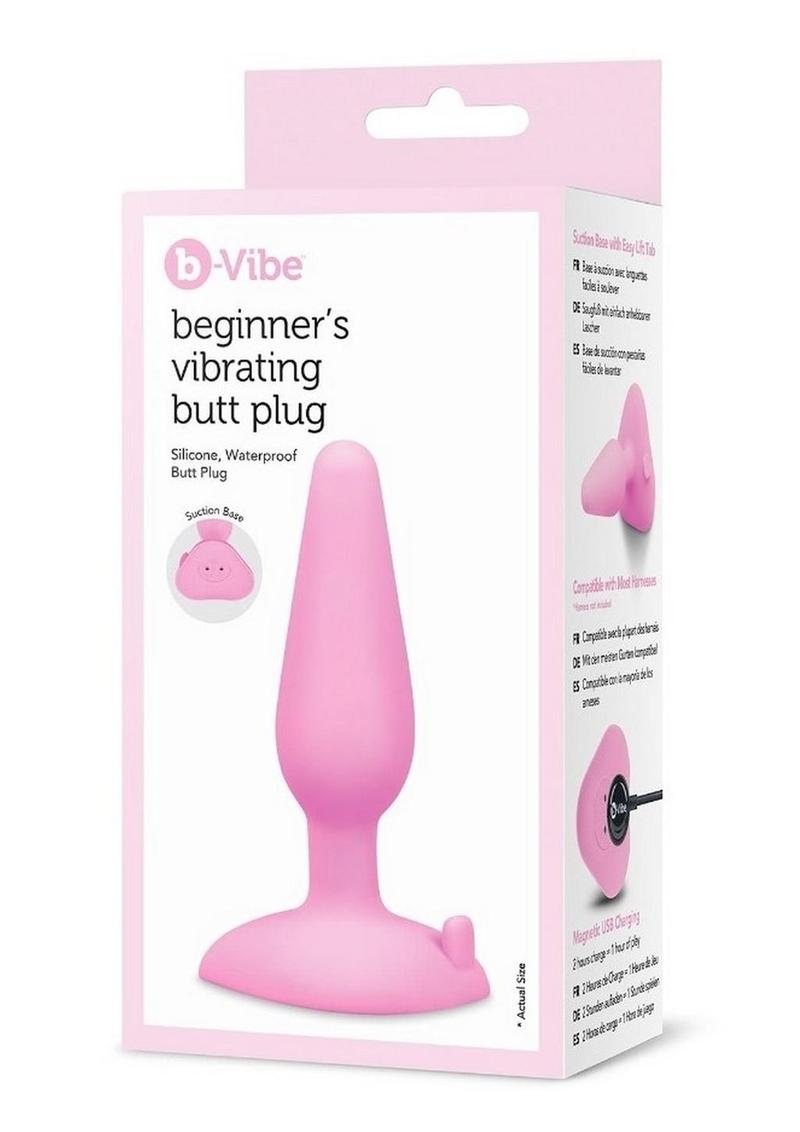 b Vibe Beginners Vibrating Butt Plug