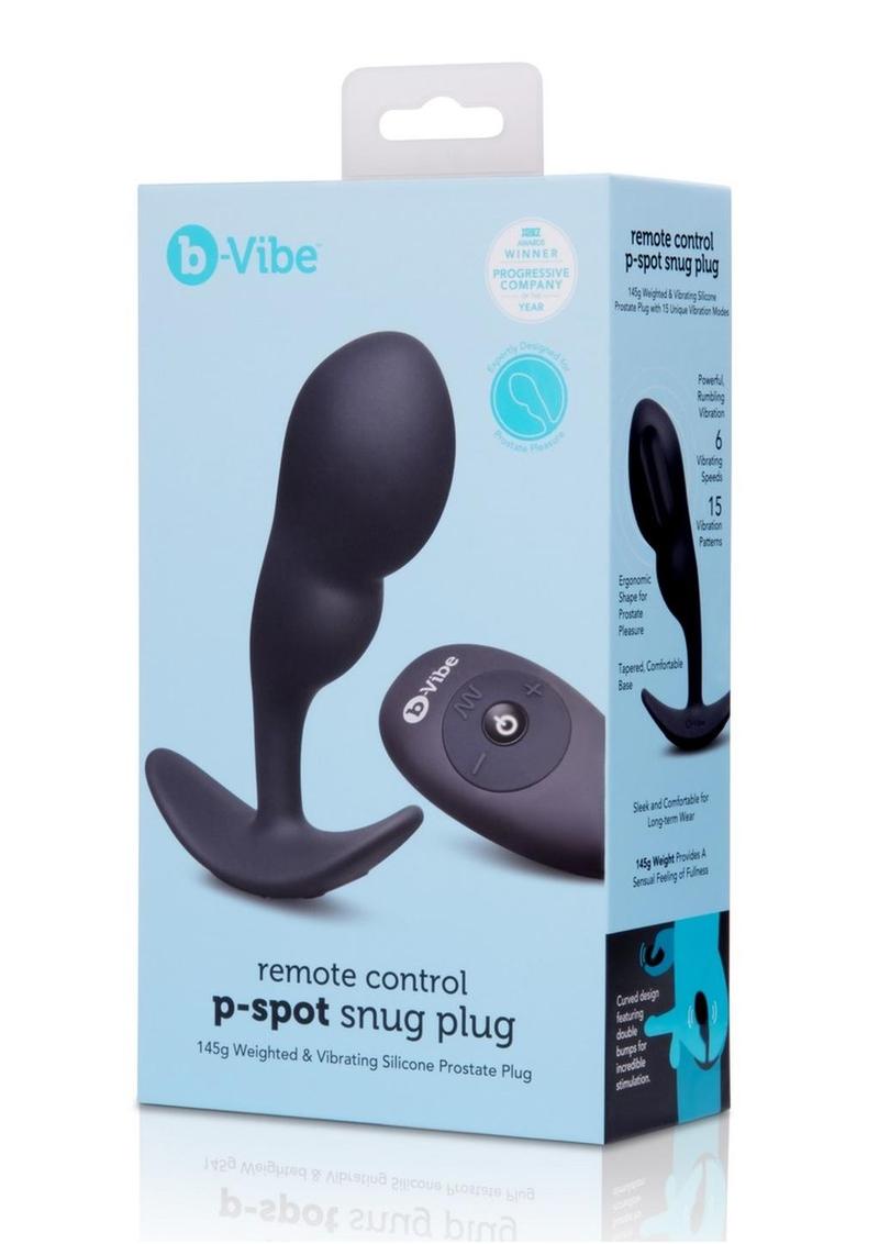 b-Vibe Remote Control P Spot Snug Prostate Plug