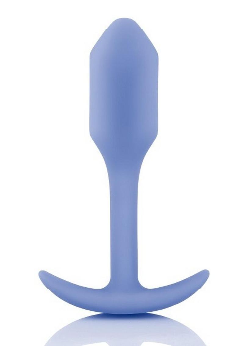 b Vibe Snug Plug 1 Weighted Silicone Anal Plug