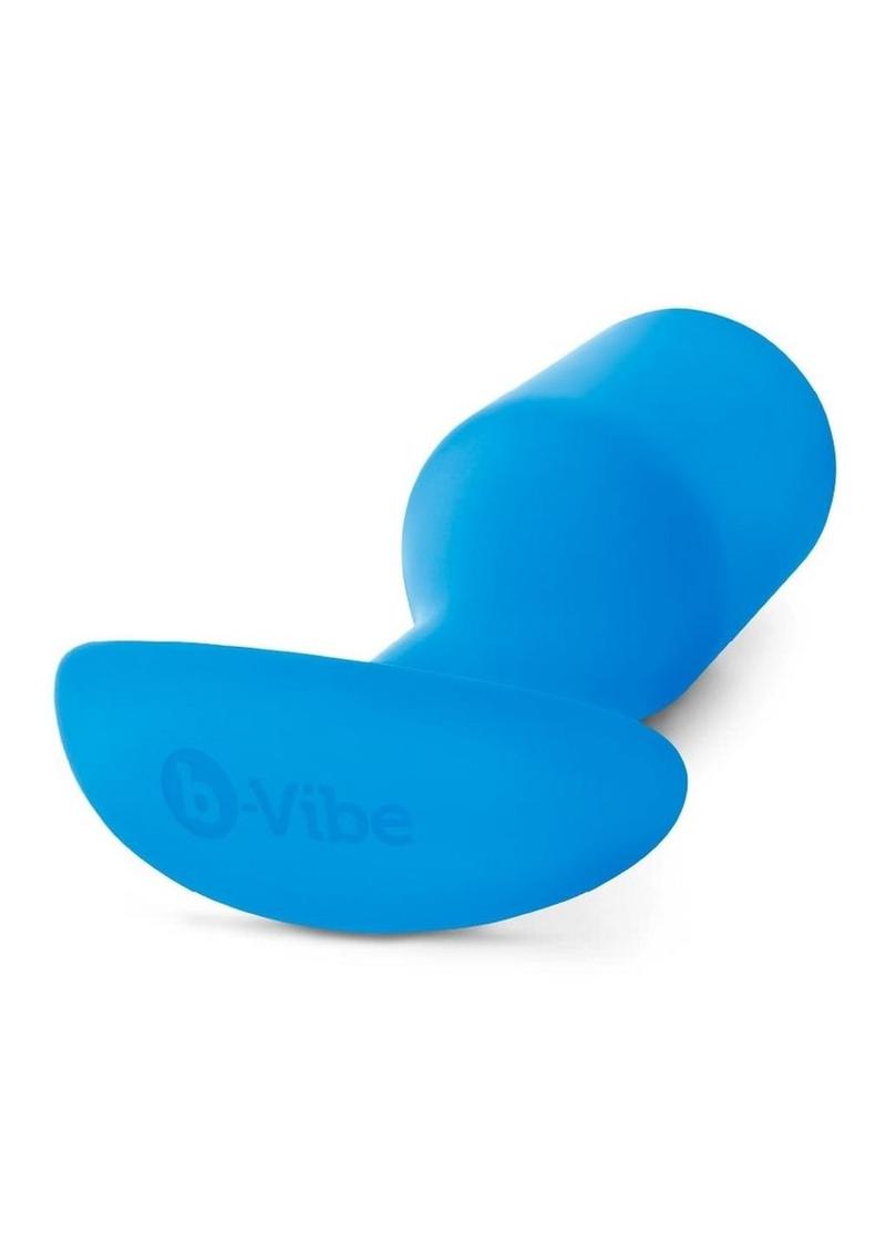b Vibe Snug Plug 5 Weighted Butt Silicone Anal Plug