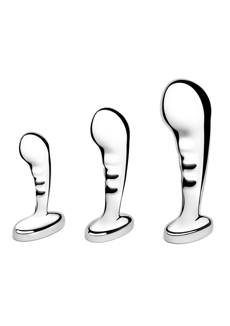 b-Vibe Stainless Steel P-Spot Training Set