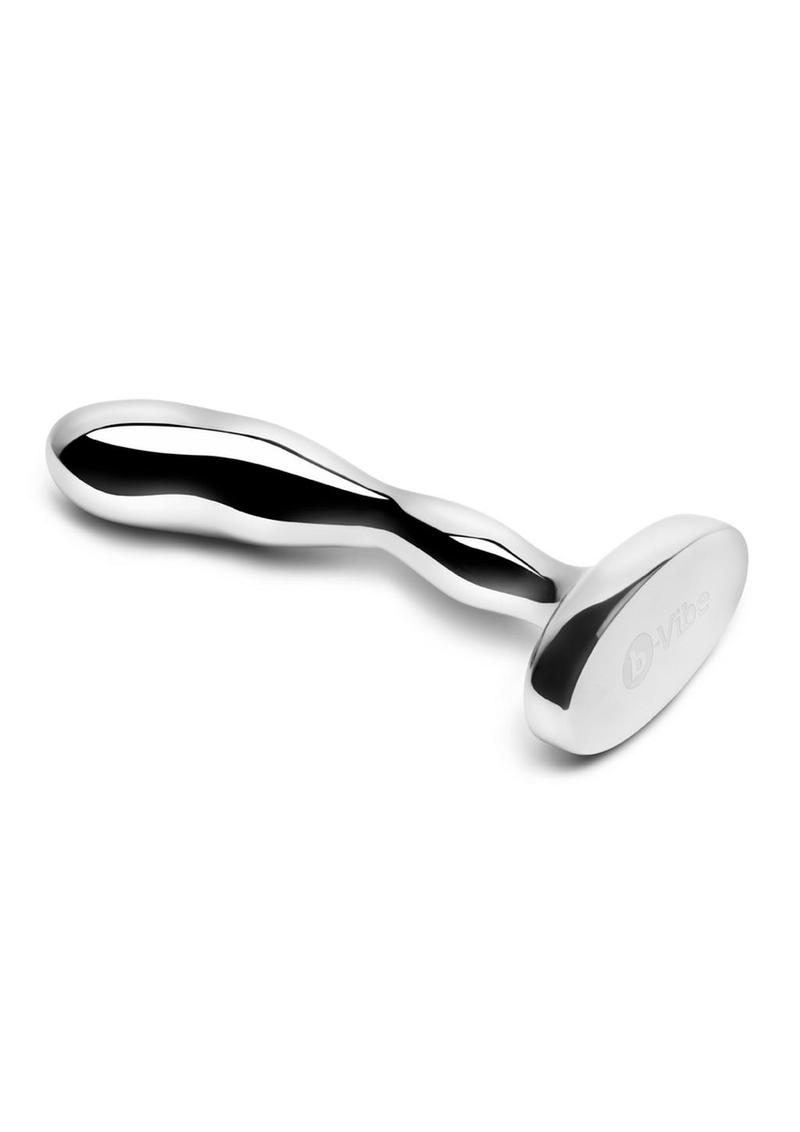 B-Vibe Stainless Steel Prostate Plug Massager