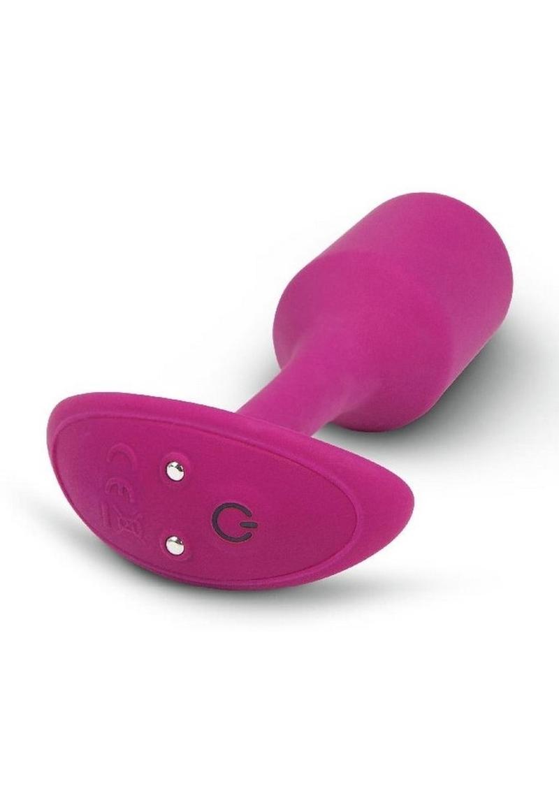 b-Vibe Vibrating Snug Plug 2 Silicone Anal Plug