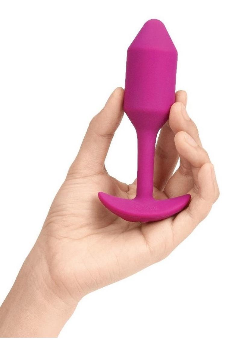 b-Vibe Vibrating Snug Plug 2 Silicone Anal Plug