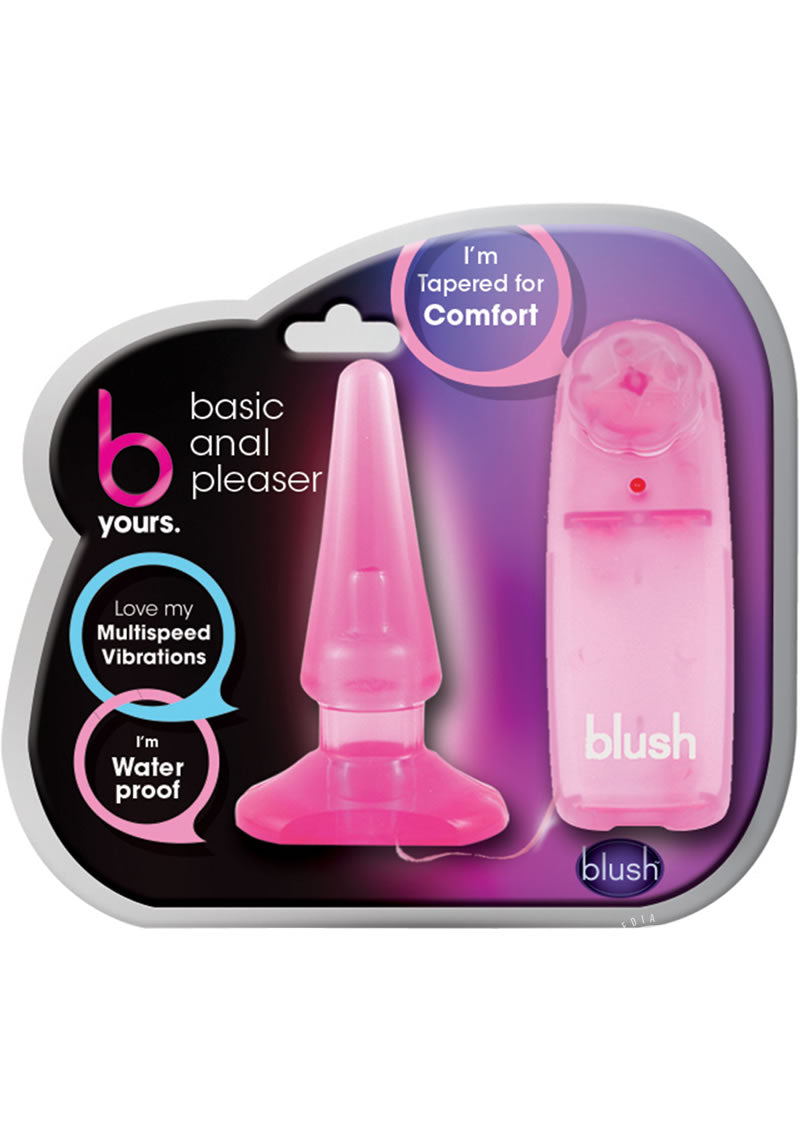 B Yours Basic Anal Pleaser Multispeed Butt Plug