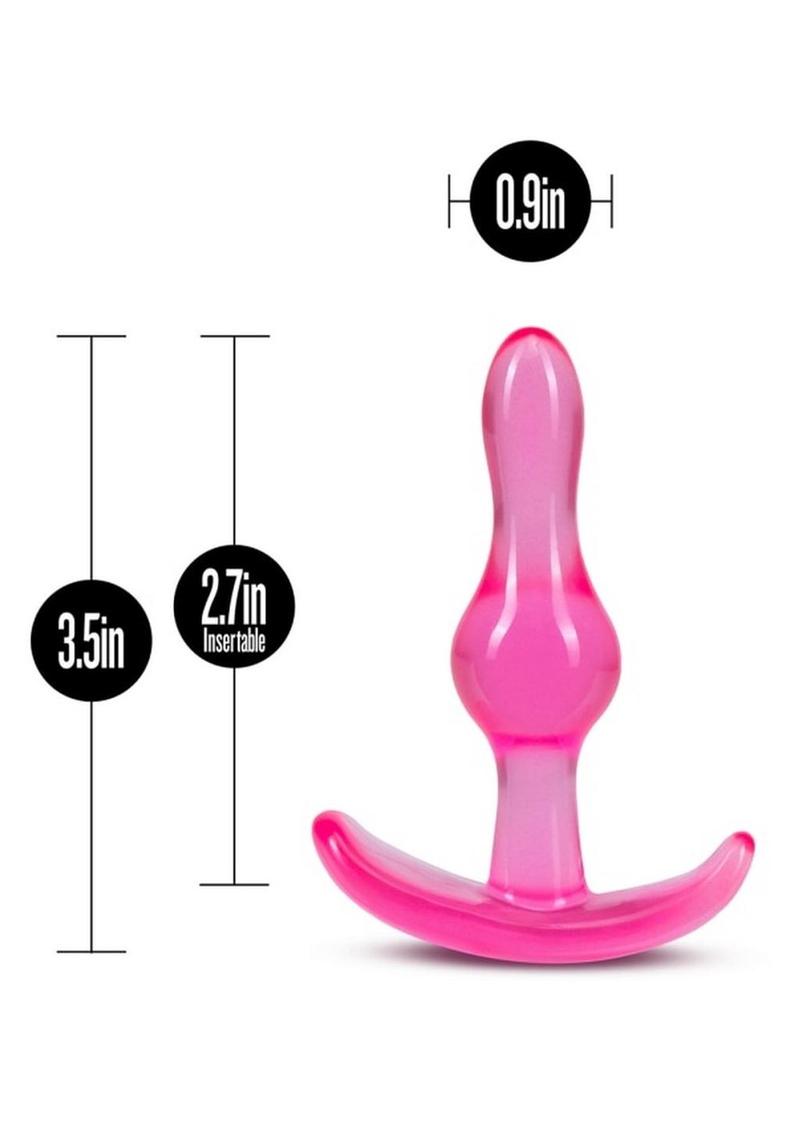 B Yours Curvy Anal Plug Phthalate Free Tapered Tip