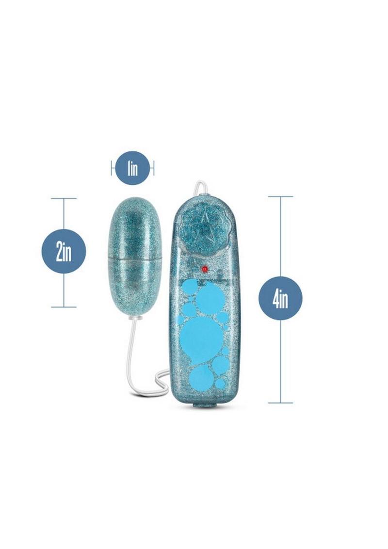 B Yours Glitter Power Bullet Vibrator With Remote Control Vibrators