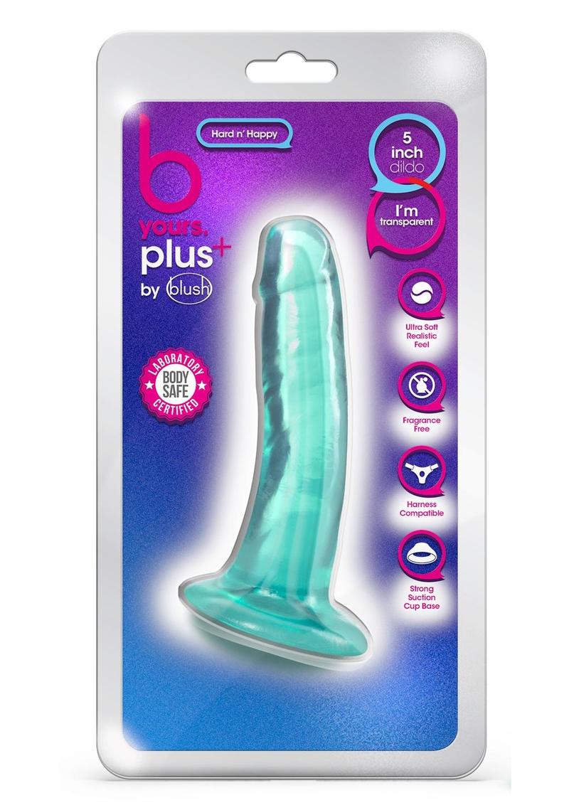 B Yours Plus Hard N' Happy Realistic Dildo