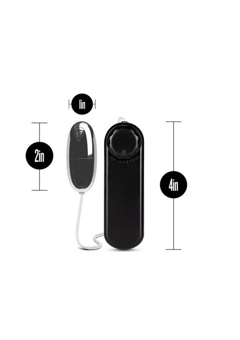 B Yours Silver Power Bullet With Remote Control Vibrators