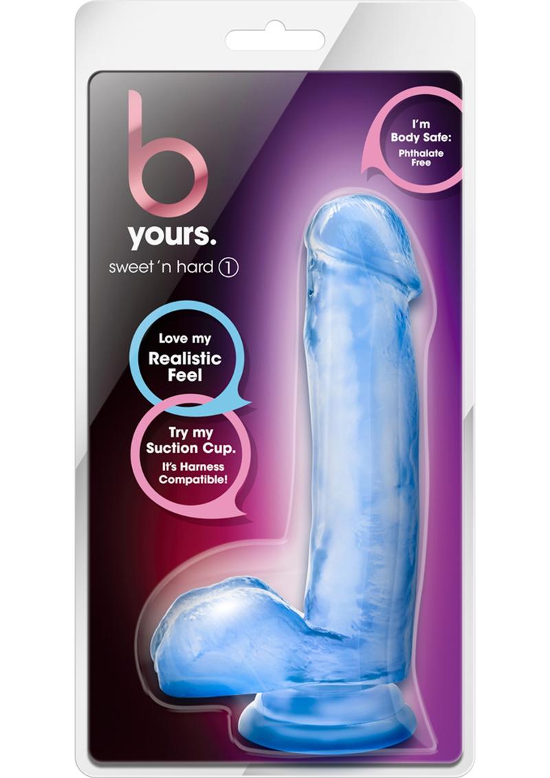 B Yours Sweet N' Hard Realistic Feel Dildo With Balls