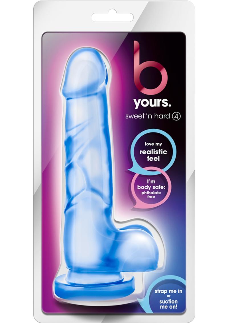 B Yours Sweet ‘n Hard 4 Dildo With Balls
