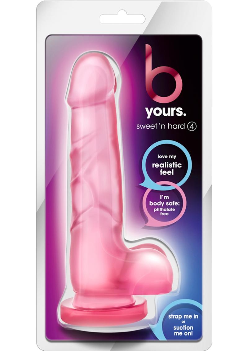 B Yours Sweet ‘n Hard 4 Dildo With Balls