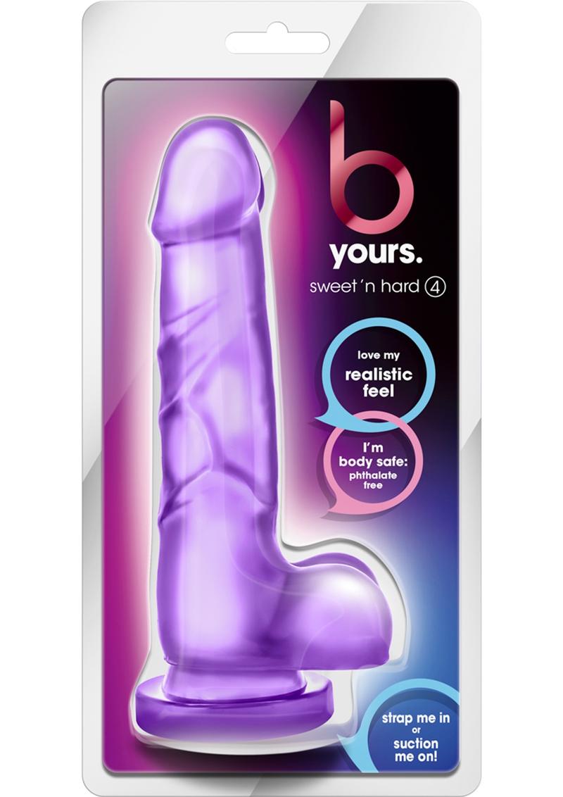 B Yours Sweet ‘n Hard 4 Dildo With Balls