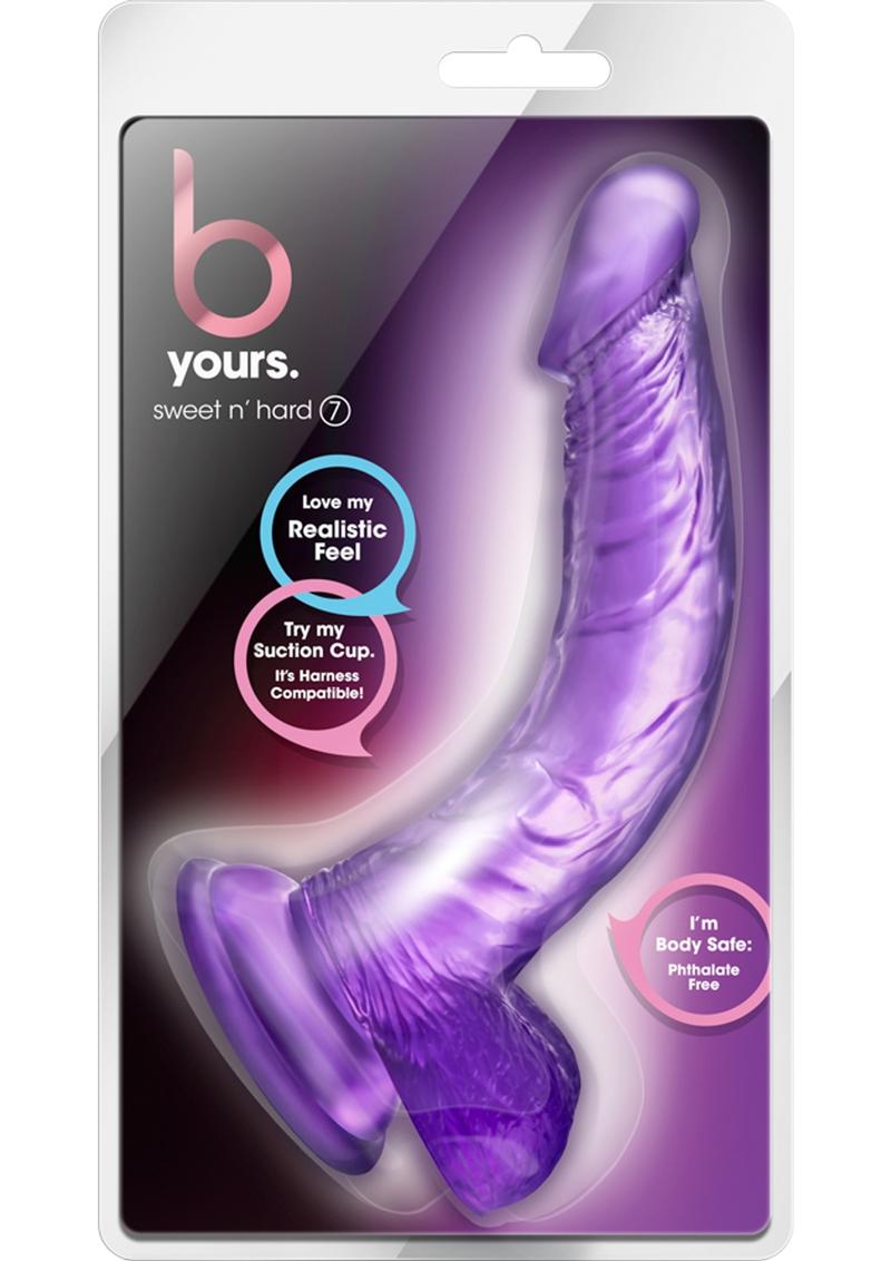 B Yours Sweet n' Hard Dildo With Balls