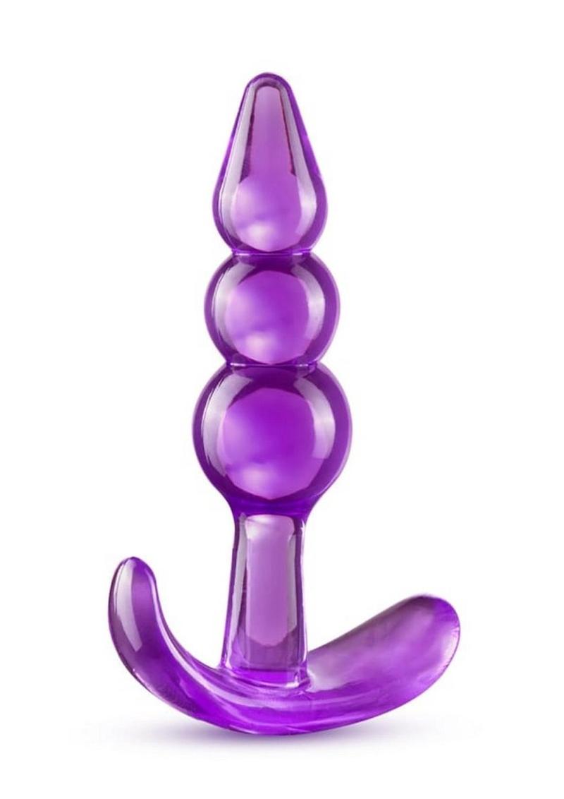 B Yours Triple Bead Anal Plug Phthalate Free Silicone