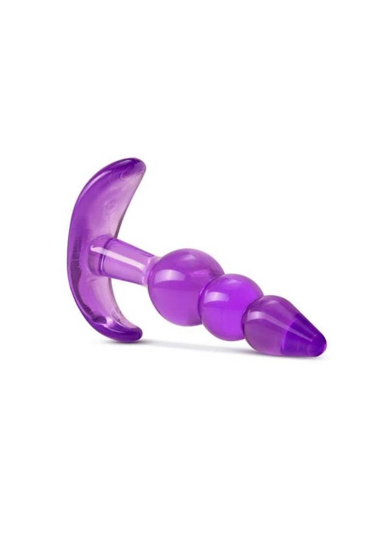 B Yours Triple Bead Anal Plug Phthalate Free Silicone