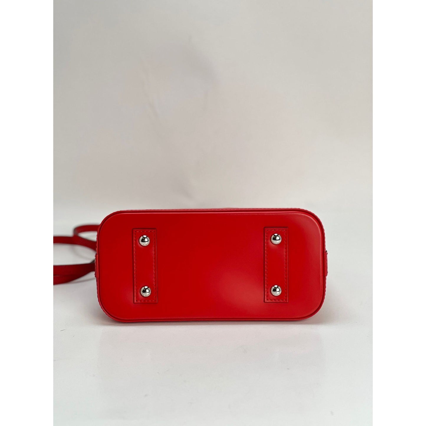 LOUIS VUITTON Alma BB Epi Coquelicot Shoulder Bag