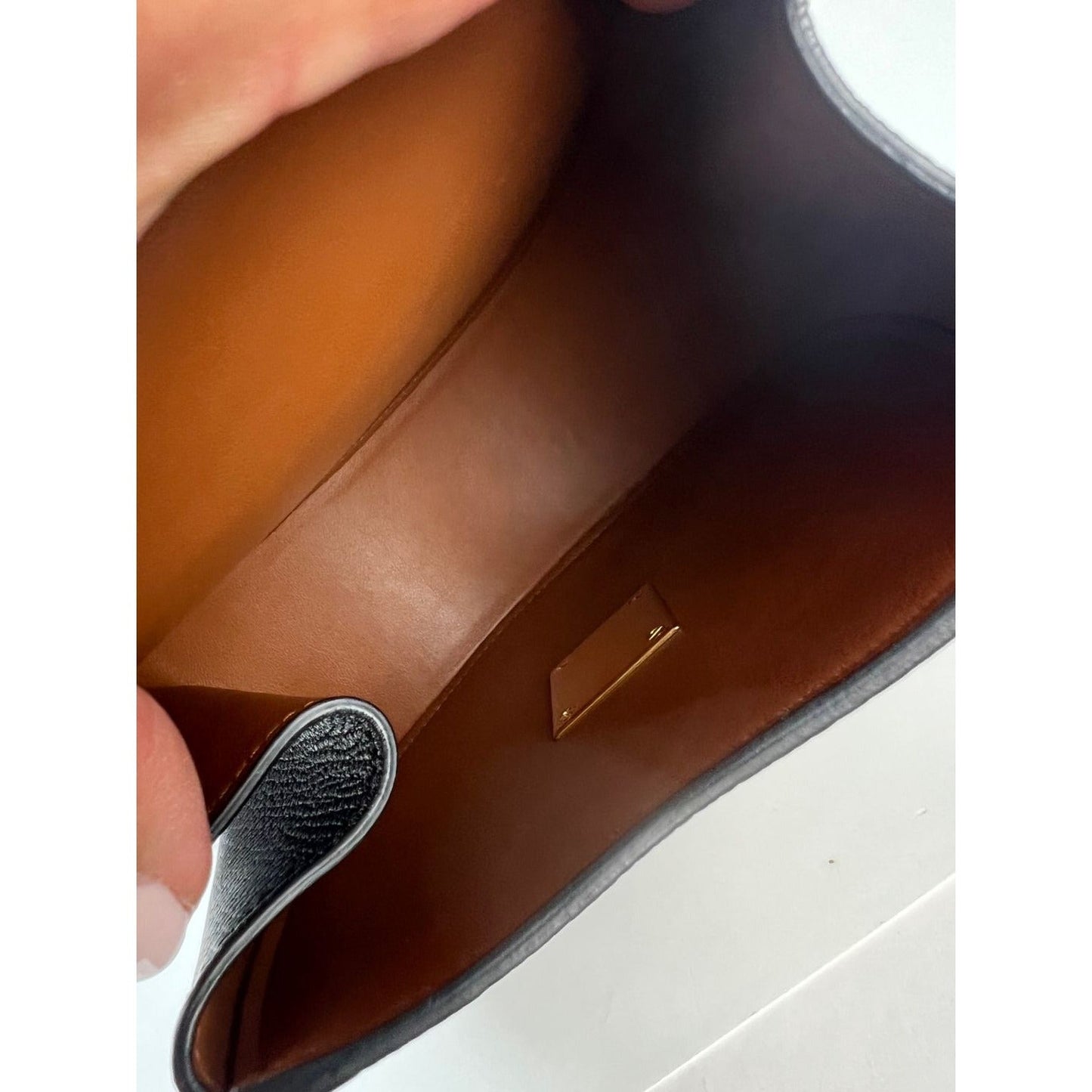 Bottega Veneta Palmellato Calfskin rounded Belt Waist Bag Black