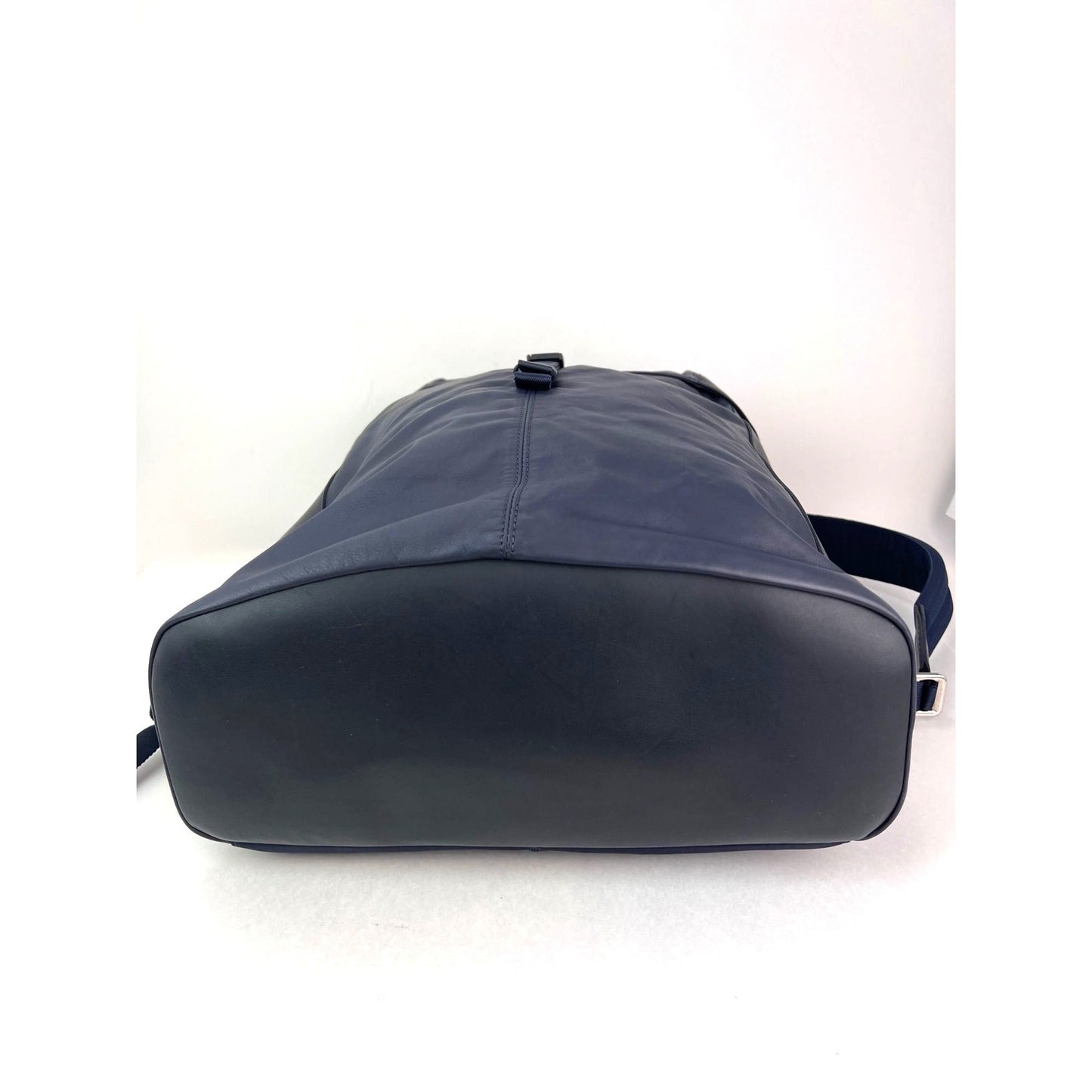 Louis Vuitton Calfskin Nylon V Line Pulse Navy Backpack Bag